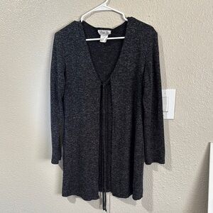 lisa jo vintage Black Knit Cardigan
